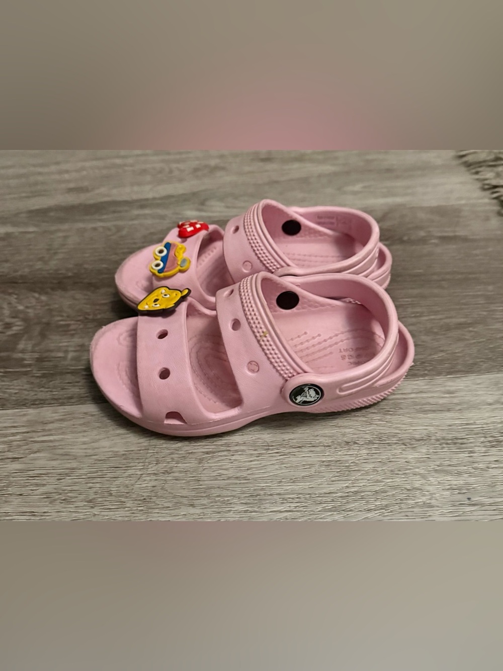 Crocs Kids' Pink Classic Sandals